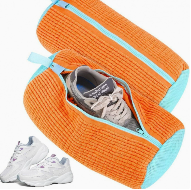 Padded Net Laundry Shoe Protector Bag