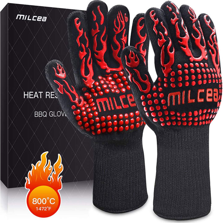 High Temperature Fireproof Barbecue Baking Gloves