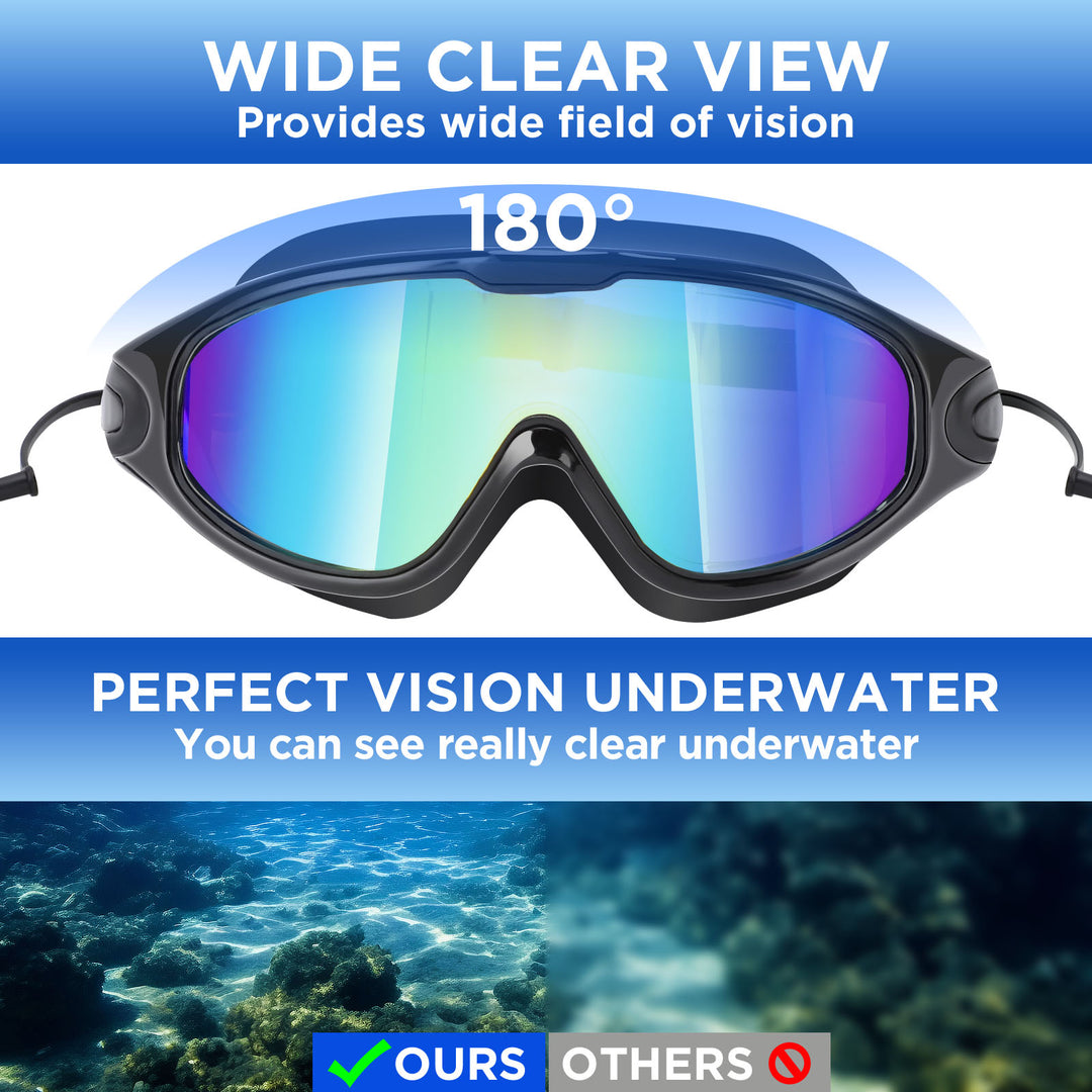 Swimming Goggles Set – 2 Pairs