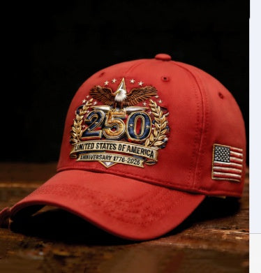 250th Anniversary Embroidered Baseball Cap