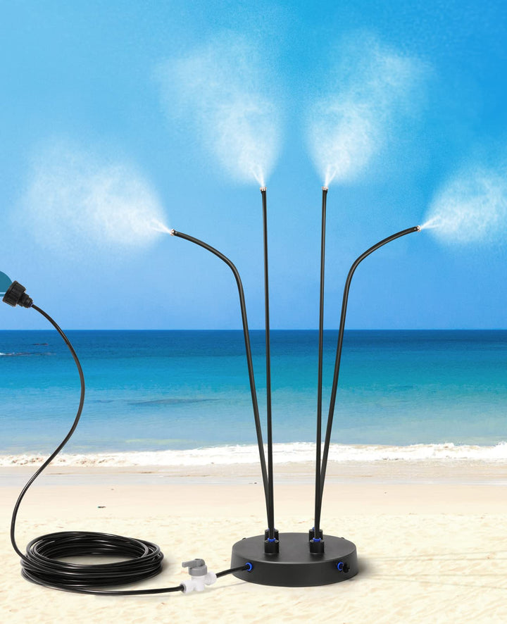 Outdoor Misting Cooling System for Patio, Pool &amp; Garden