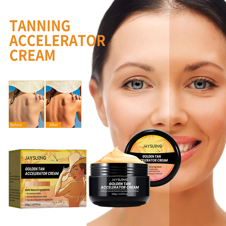 Sunbathing Tanning Bronzer Cream – Natural Glow Moisturizer