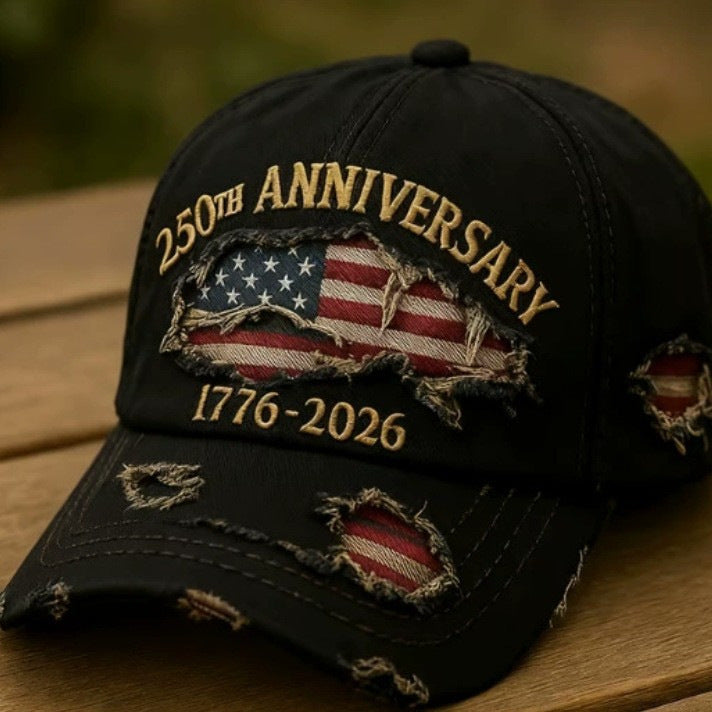 Embroidered Denim Baseball Cap