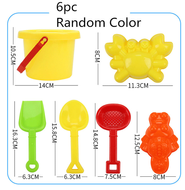 Beach Bucket Toy Set for Sand Play