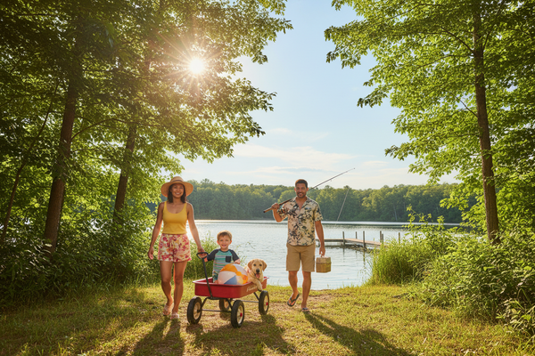 Family Day at the Lake
