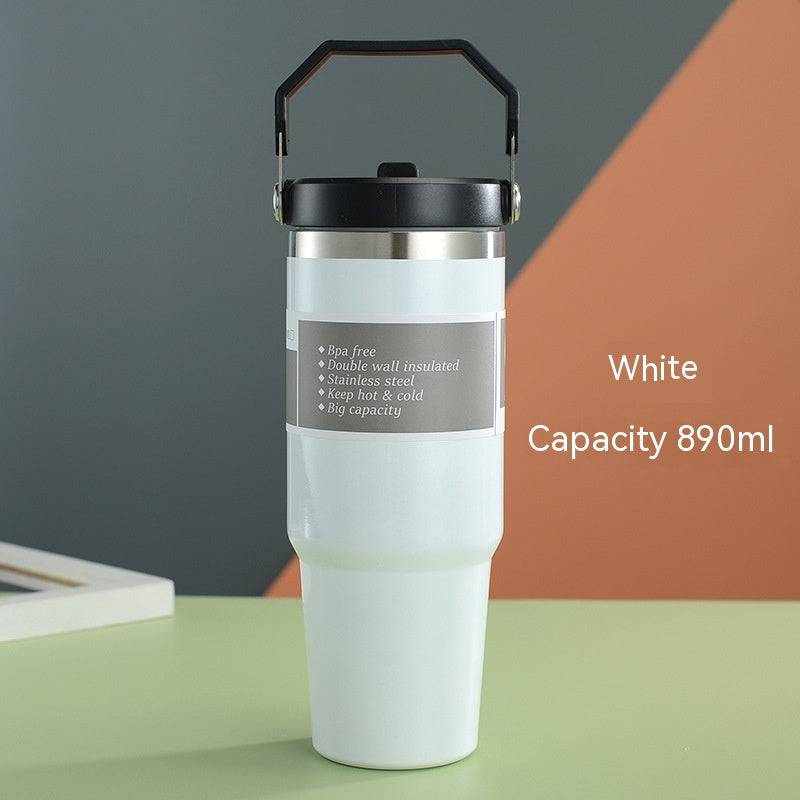 Stainless Steel Travel Coffee Tumbler – Insulated Car Cup with Cover (20/30 oz)-6