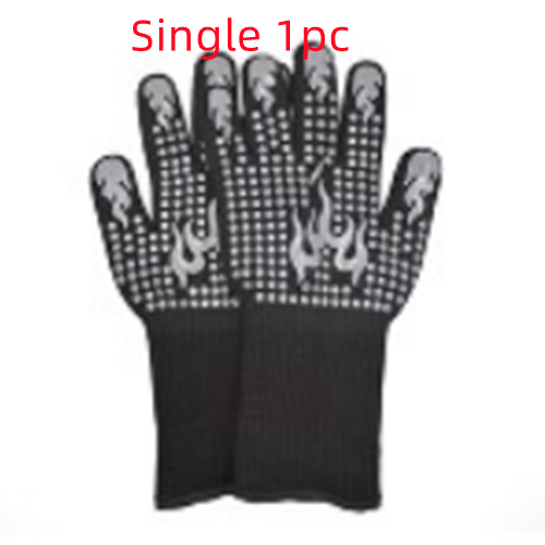 High Temperature Fireproof Barbecue Baking Gloves