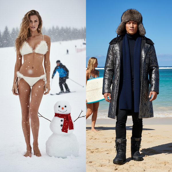 Summer Winter Split Square